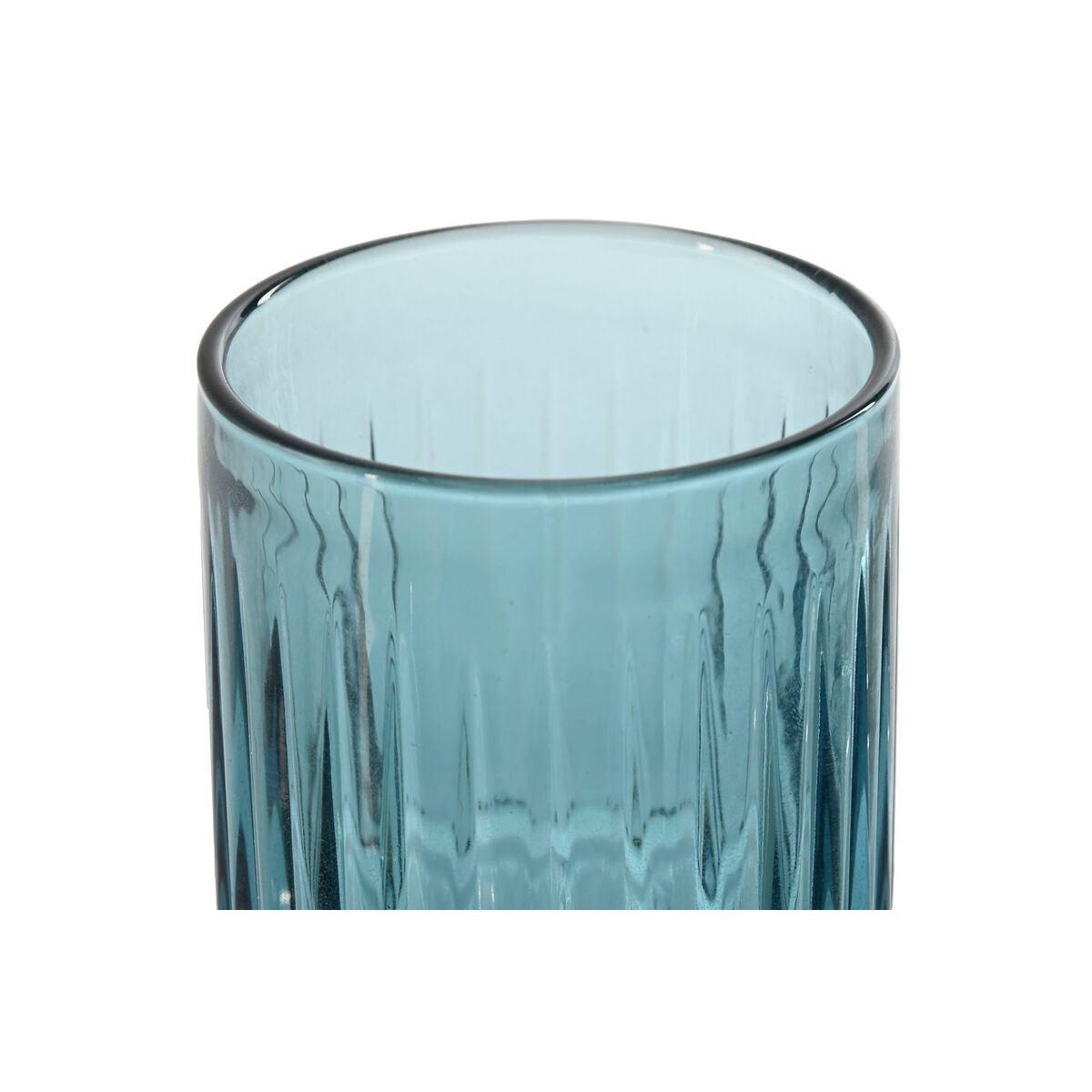 Set of glasses Home ESPRIT Blue Crystal (6 Units)-3
