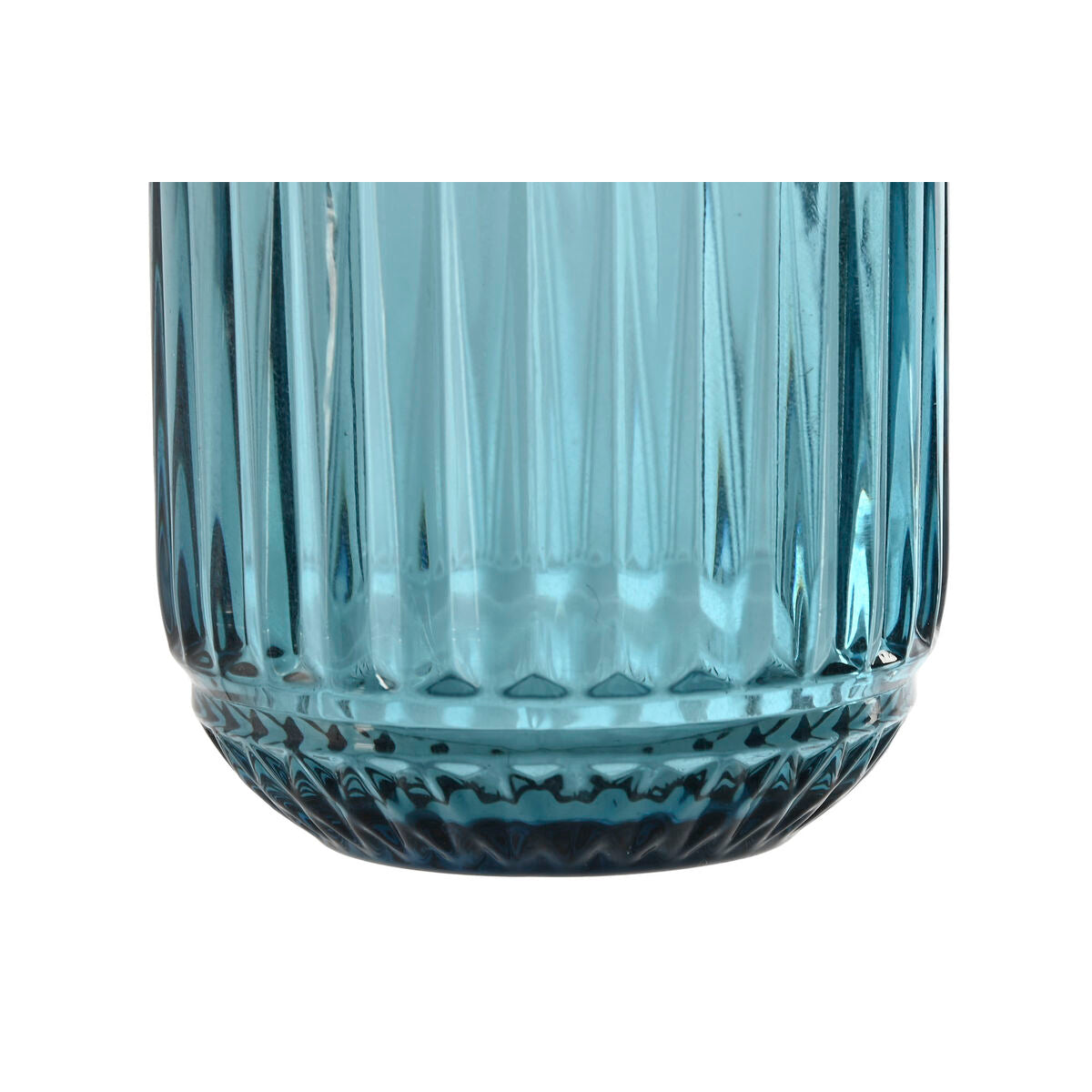 Set of glasses Home ESPRIT Blue Crystal (6 Units)-2