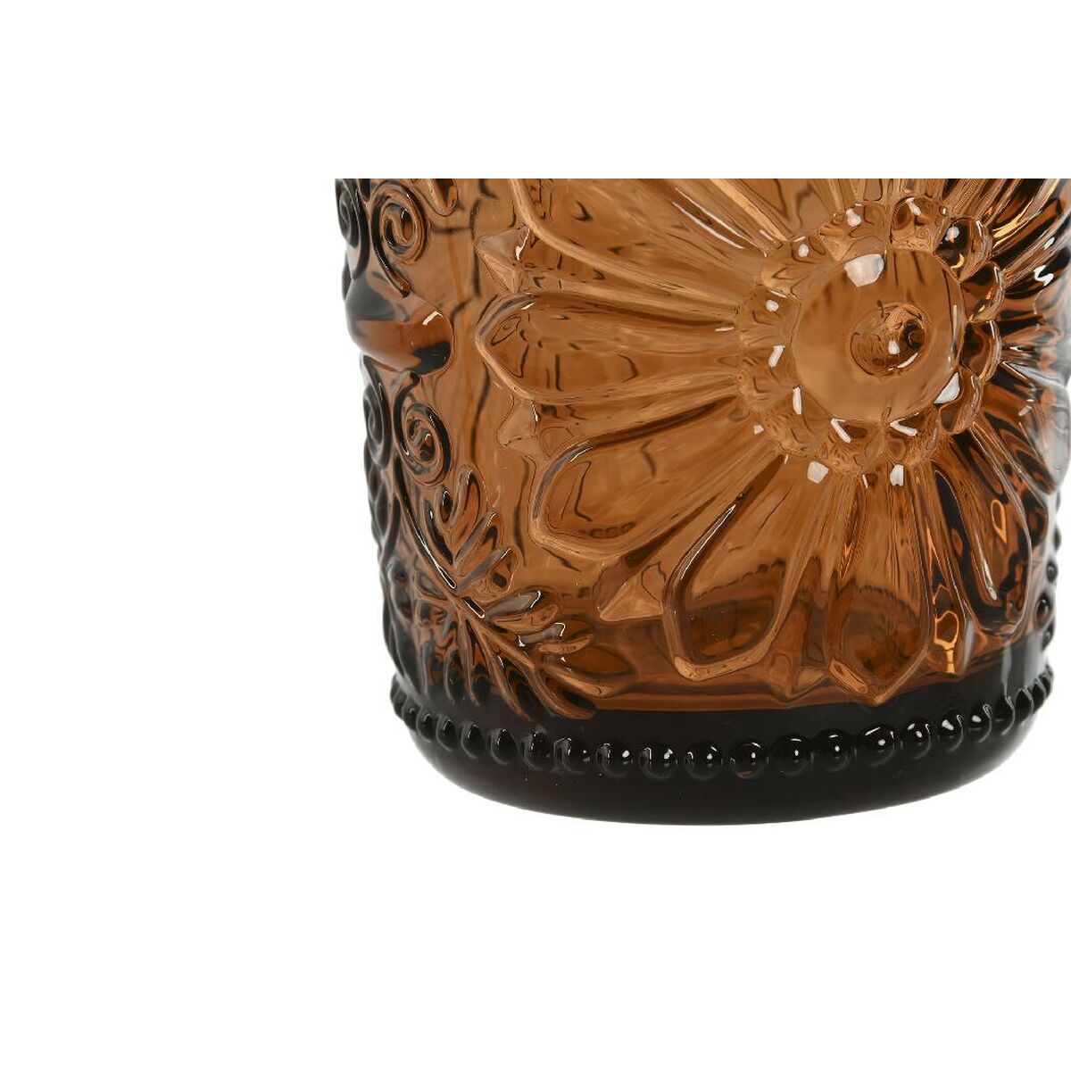 Set of glasses Home ESPRIT Amber Crystal (6 Units)-2